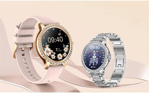 Montre intelligente pour femme à écran AMOLED Android, IOS,