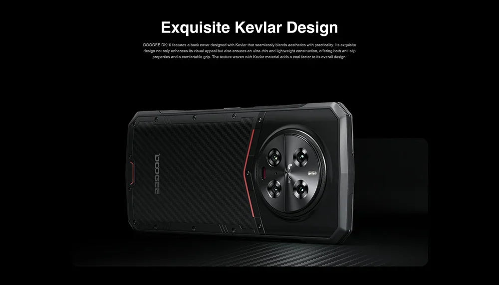 Smartphone robuste DOOGEE DK10 Chargement Rapide 5G