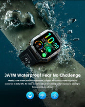 2025- 2026 Montre Militaire intelligente Robuste GPS 1000Mah batterie boussole 3ATM tactique étanche Sport lampe de poche BT