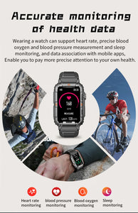 Montre intelligente de sport étanche pour hommes et femmes, suivi GPS, appel Bluetooth, 2023 ", HD Full Touch, Fitnes Tracker, 1.57 " ,  120 sport