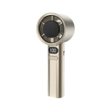 Mini Ventilateur de Poche Turbo Rechargeable – 100 Niveaux, Écran LED et USB-C