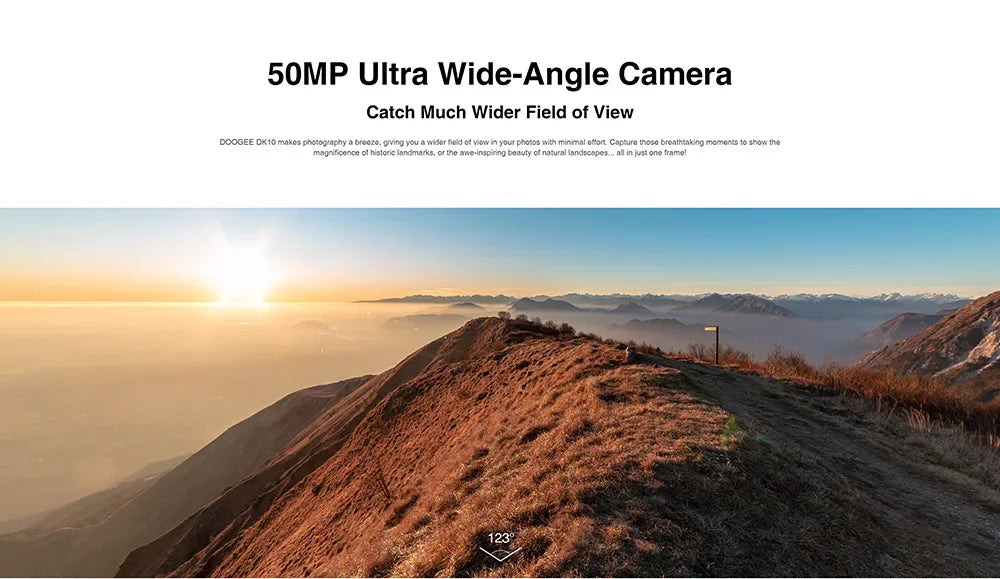 Smartphone robuste DOOGEE DK10 Chargement Rapide 5G