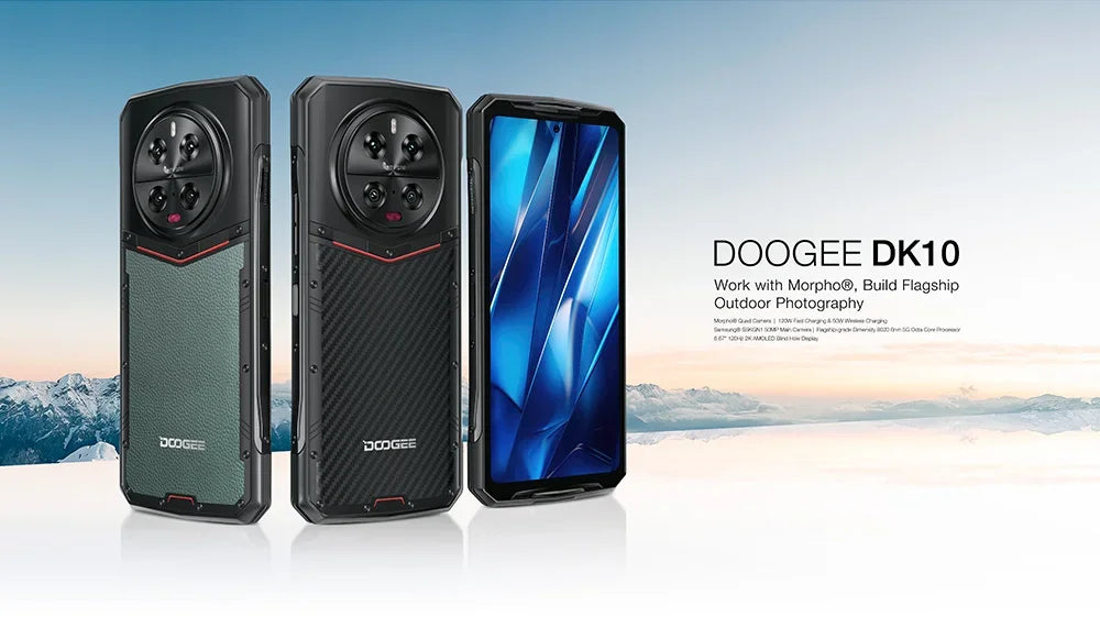 Smartphone robuste DOOGEE DK10 Chargement Rapide 5G