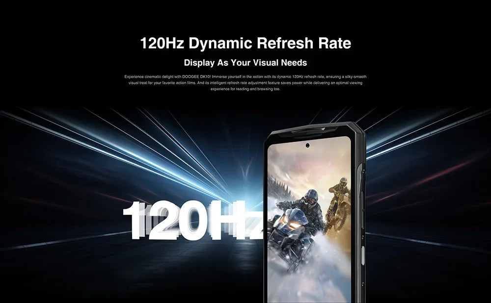 Smartphone robuste DOOGEE DK10 Chargement Rapide 5G
