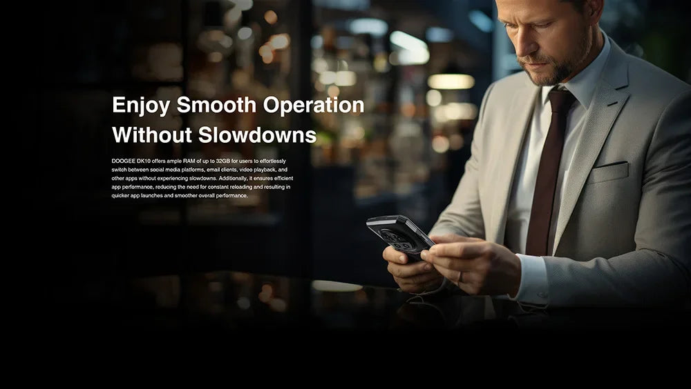 Smartphone robuste DOOGEE DK10 Chargement Rapide 5G