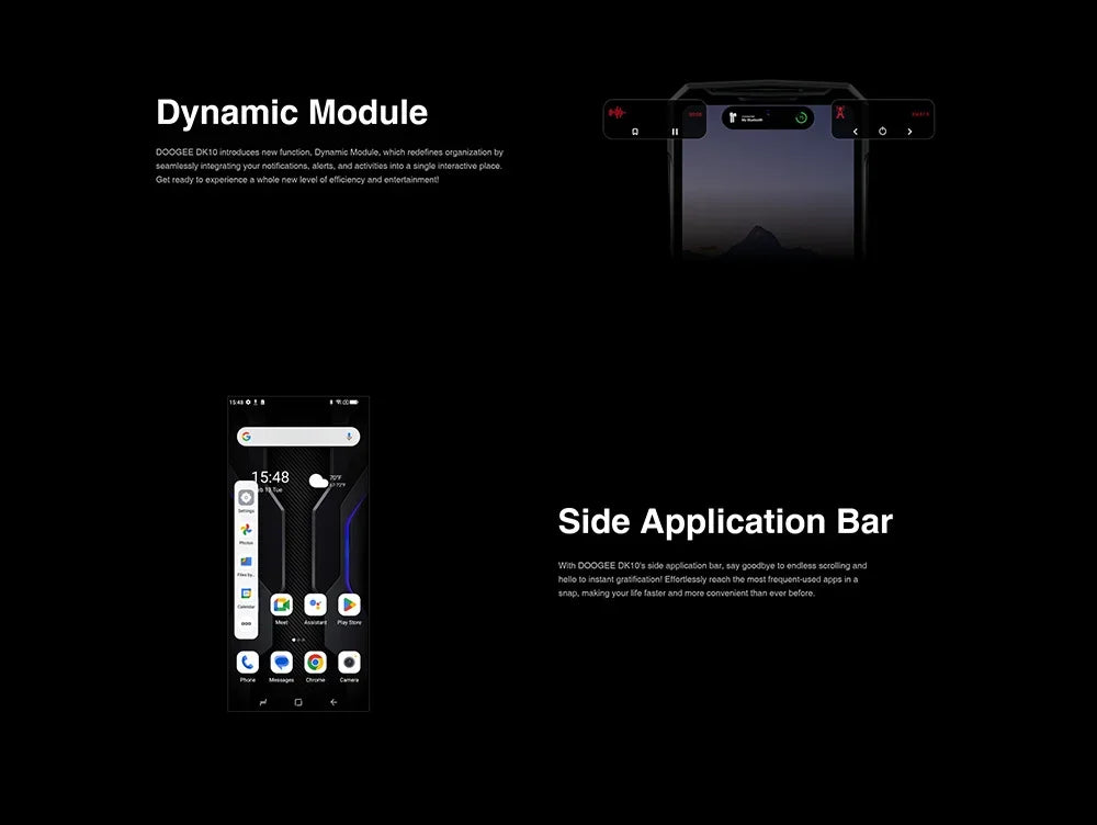 Smartphone robuste DOOGEE DK10 Chargement Rapide 5G
