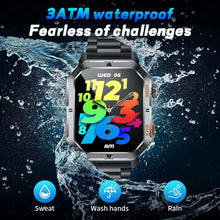 2025- 2026 Montre Militaire intelligente Robuste GPS 1000Mah batterie boussole 3ATM tactique étanche Sport lampe de poche BT