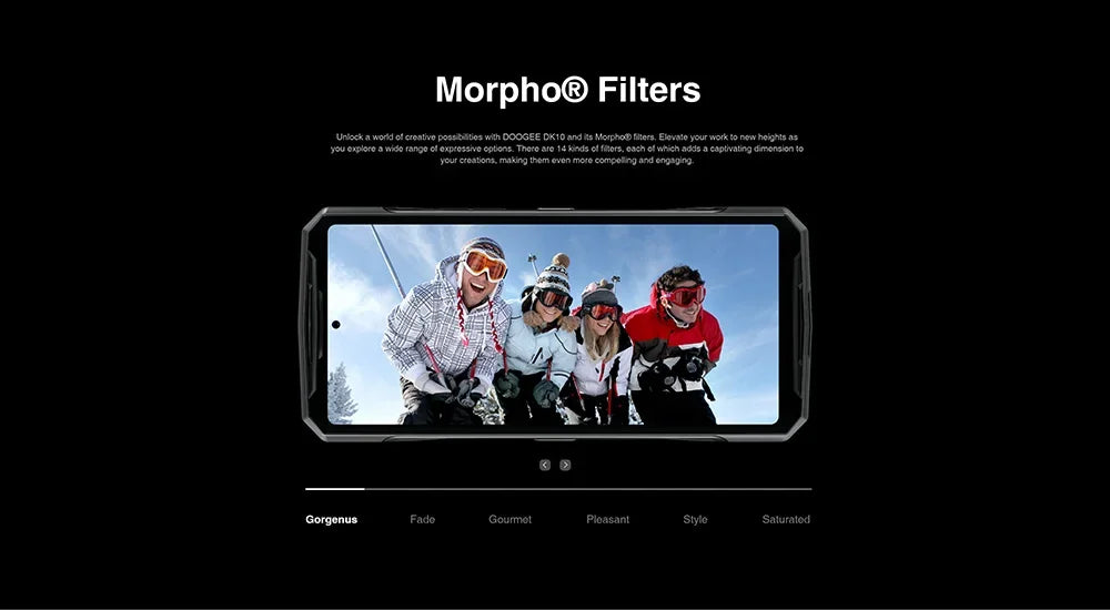 Smartphone robuste DOOGEE DK10 Chargement Rapide 5G