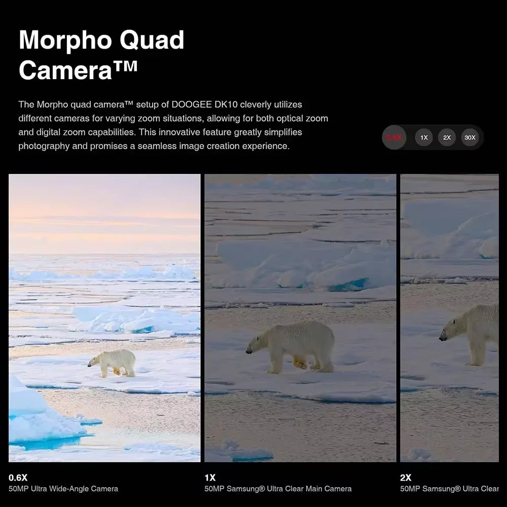 Smartphone robuste DOOGEE DK10 Chargement Rapide 5G