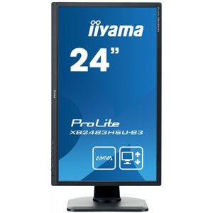 MONITEUR ECRAN HAUT DE GAMME LCD 24 IIYAMA VGA-HDMI 4MS 16/9 MULTIMEDIA