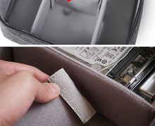 Jolie sac de rangement en tissus est idéal pour ranger vos câbles USB fils chargeur batterie d'alimentation.