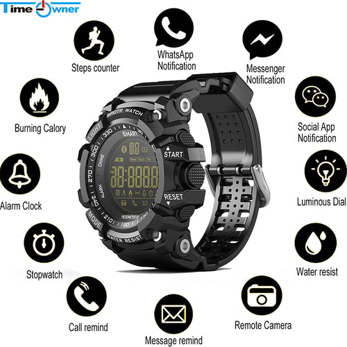 Montre Smart Watch Sport Etanche IP67 avec podomètre